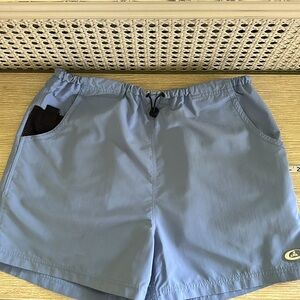 Womens EMS Size M nylon lightweight active shorts periwinkle blue